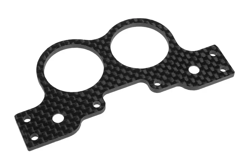 Corally - Rear Bulkhead Stiffener Plate Ssx-8R - 3K Carbon - 1 Pc 1