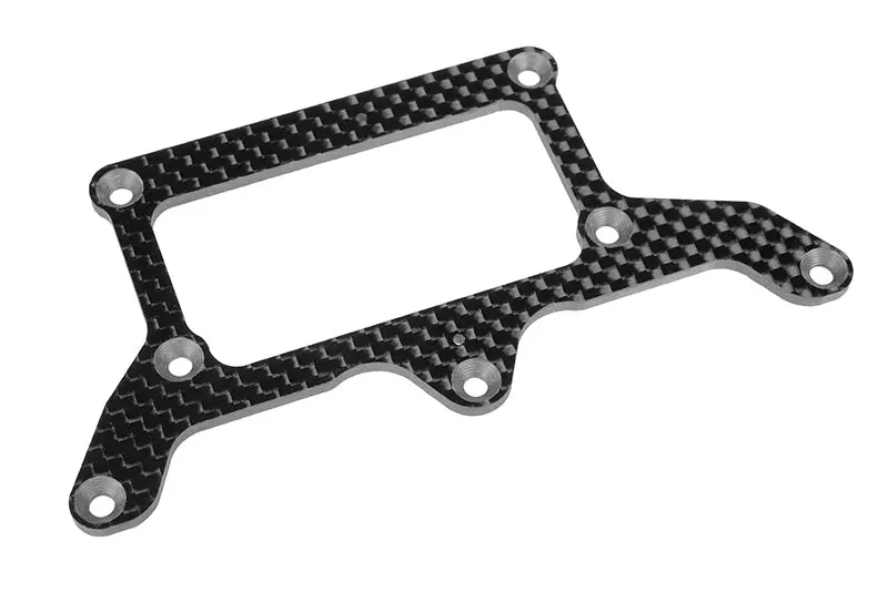 Corally - Rear Pod Lower Plate Fsx-10 - Graphite 2.5Mm - 1 Pc 1