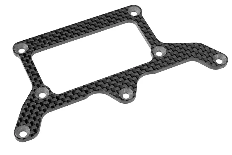 Corally - Rear Pod Lower Plate Ssx-10 - Graphite 2.5Mm - 1 Pc 1