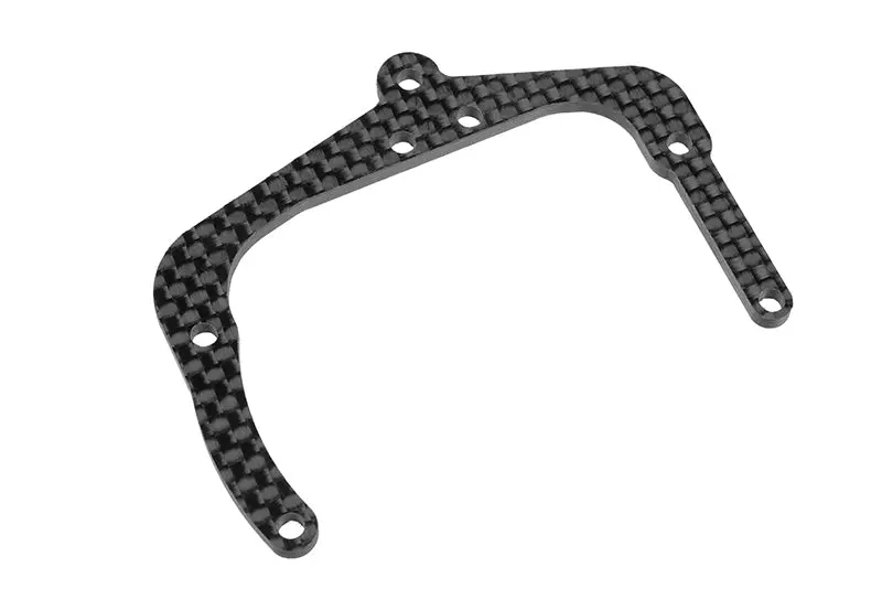 Corally - Rear Pod Upper Plate Fsx-10 - Graphite 2.5Mm - 1 Pc 1
