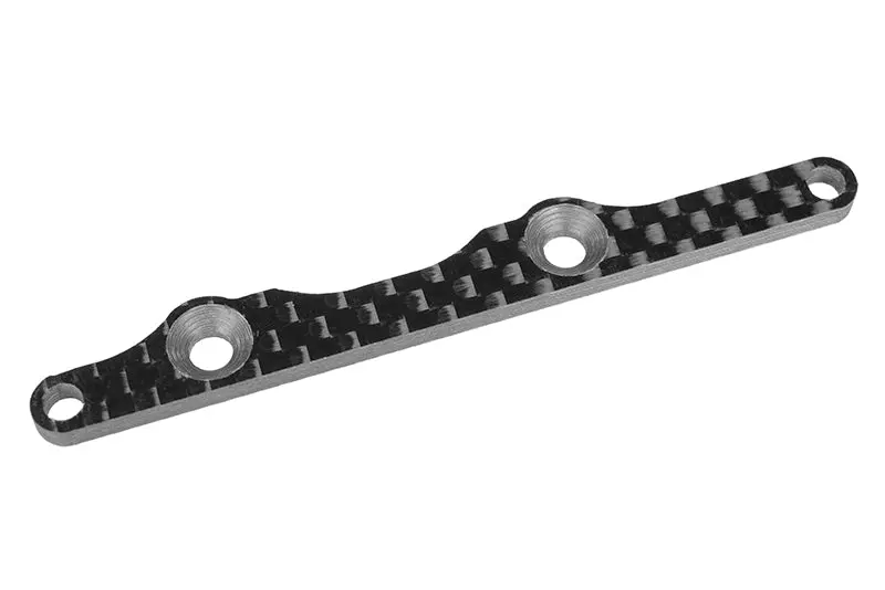 Corally - Rear Wing Bulkhead Plate Fsx-10 - Graphite 2.5Mm - 1 Pc 1