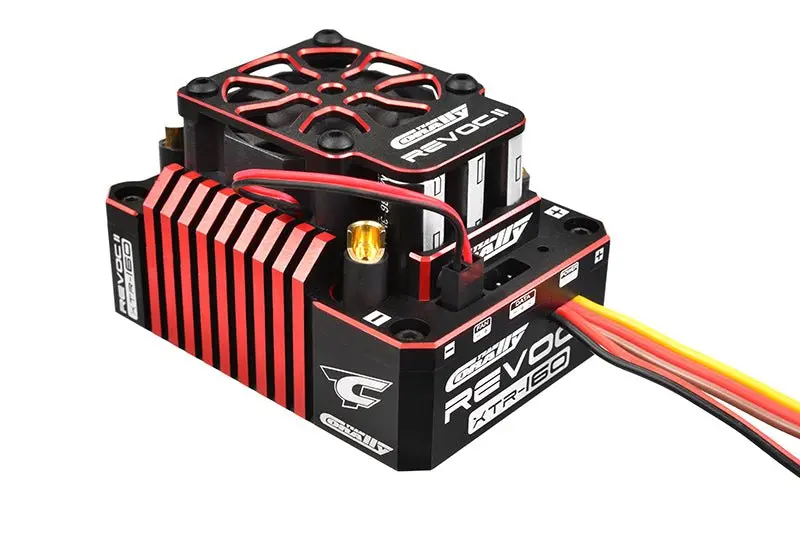 Corally - Revoc Ii Xtr 160 Red  Edition "Racing Factory" 2-6S Esc For Sensored Or Sensorless Motor 1