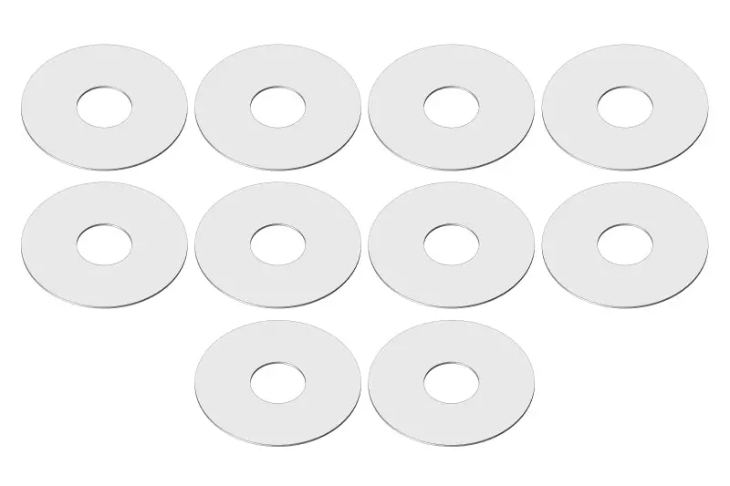 Corally - Shim Rings - 6X11.5X0.2Mm - Steel - 10 Pcs: Dementor, Kronos, Python, Shogun 1