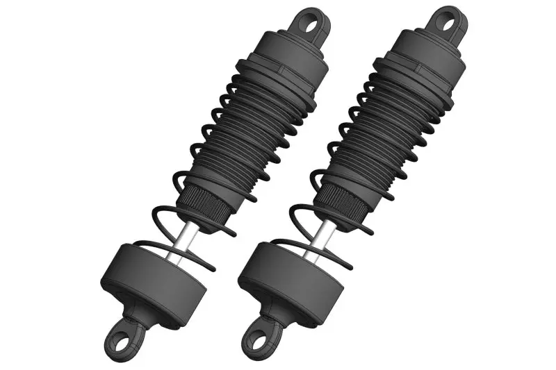 Corally - Shock Absorber - Rear - 2 Pcs: Mammoth, Moxoo, Triton 1