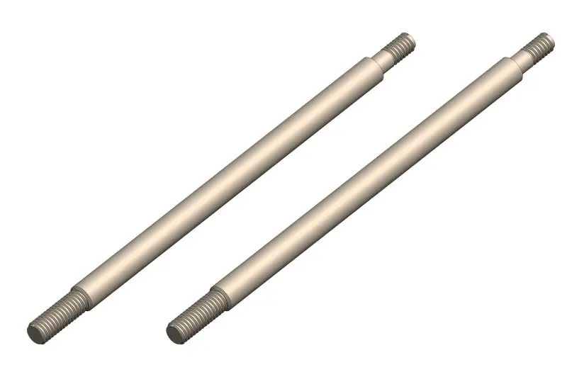 Corally - Shock Shaft - 66Mm - Rear - Steel - 2 Pcs: Dementor, Kronos, Python, Shogun 1