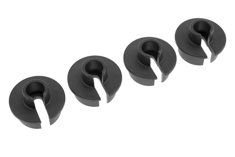 Corally - Shock Spring Holder - Composite - 4 Pcs: Sbx410 1