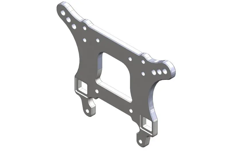 Corally - Shock Tower - 4Mm - Aluminum - Front - 1 Pc: Dementor, Kronos, Shogun 1