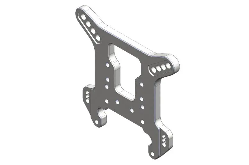 Corally - Shock Tower - 5Mm - Aluminum - Rear - 1 Pc: Python 1