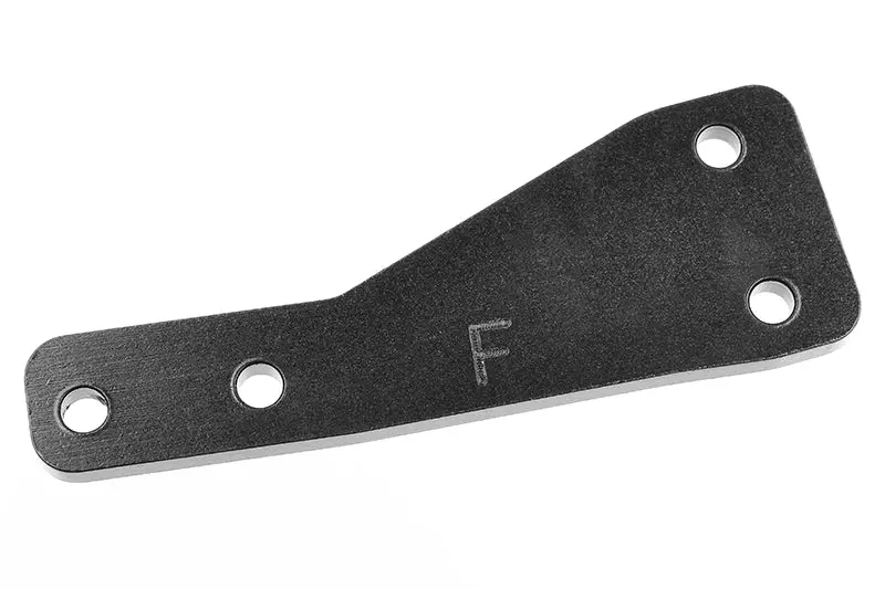 Corally - Shock Tower Brace - Front - Mt - Aluminum - Black - 1Pc 1
