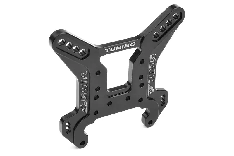 Corally - Shock Tower - Rear - Swiss Made 7075 T6 - 5Mm - Hard Anodized - Black 1