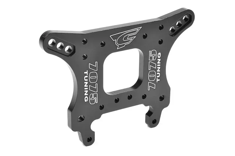 Corally - Shock Tower - Xtr - Front - 7075 Aluminum - 5Mm - Black - 1 Pc 1
