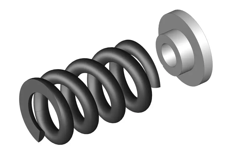 Corally - Slipper Clutch Spring - 1 Pc + Washer: Mammoth, Moxoo, Triton 1