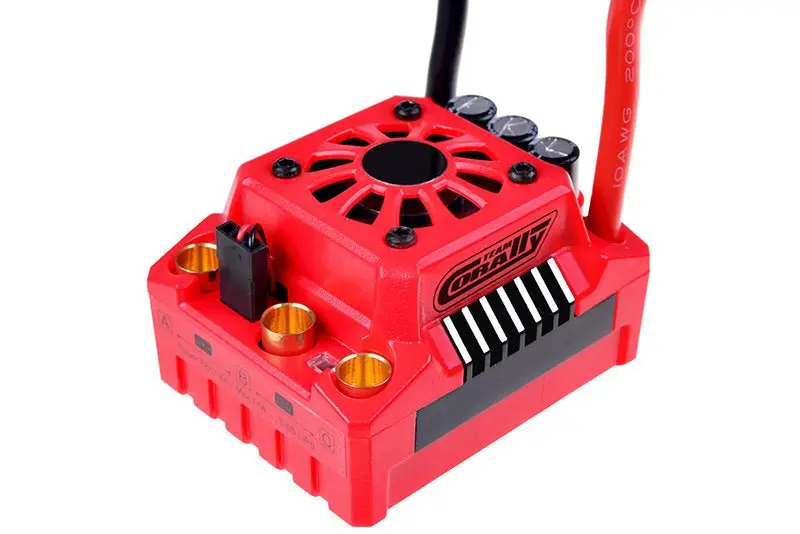 Corally - Speed Controller - Torox 185 Amp - Brushless Esc - 2-6S: Dementor, Kronos, Python, Shogun 1