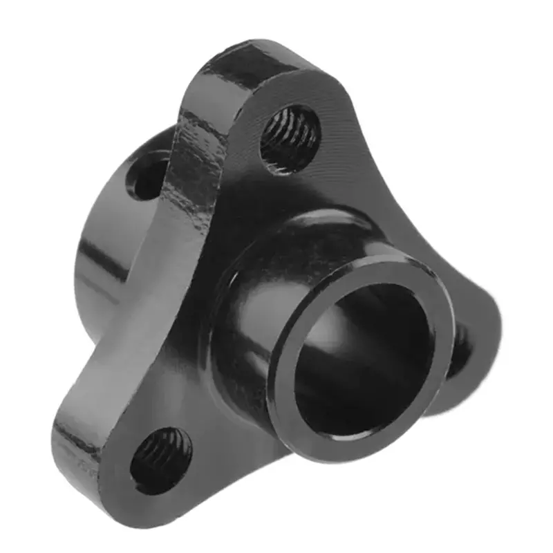 Corally - Spur Gear Holder - Solid Axle - Aluminum - Black - 1 Pc 1