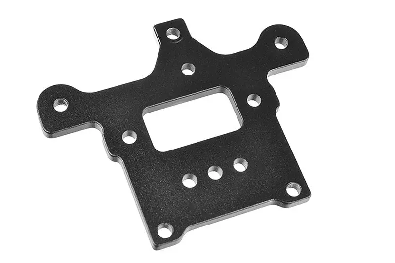 Corally - Steering Deck, Asuga Xlr, Aluminum, Black 1