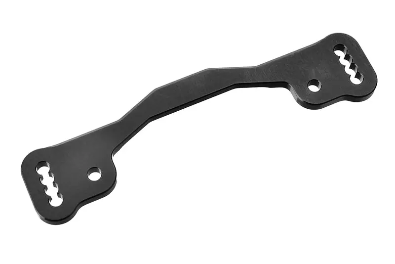 Corally - Steering Rack - Swiss Made 7075 T6 - 3Mm - Hard Anodized - Black - Made In Italy - 1Pc 1