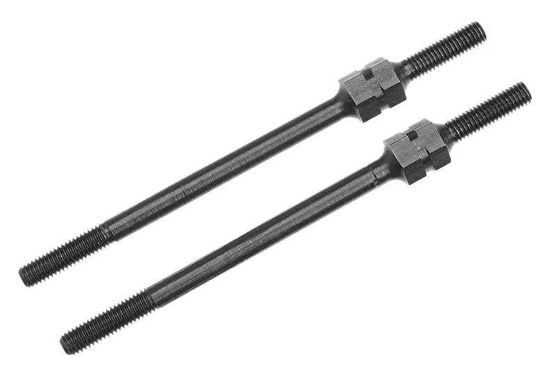 Corally - Steering Turnbuckle - 62Mm - Steel - 2 Pcs 1