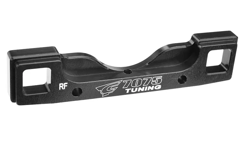 Corally - Suspension Arm Mount Pro - Rear-Front - Aluminum 7075 - 1Pc 1