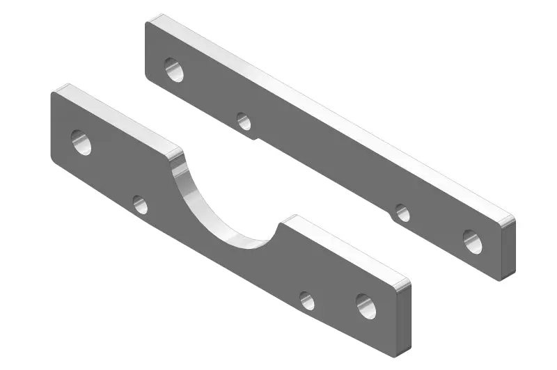 Corally - Suspension Arm Mount - Rear - Aluminum - 1 Set: Dementor, Kronos, Python, Shogun 1