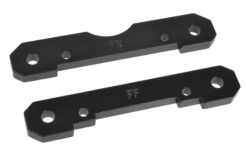 Corally - Suspension Arm Mount, Xb, Front, 4Mm Aluminum, 1 Set, For Spark 1