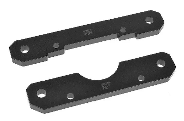 Corally - Suspension Arm Mount, Xb, Rear 4Mm Aluminum, 1 Set, For Spark 1