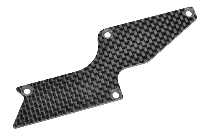 Corally - Suspension Arm Stiffener, Lower Rear, Right, Graphite 3Mm 1
