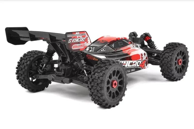 Corally - Syncro-4 1/8 4S Brushless Off Road Buggy, Rtr, Red 2