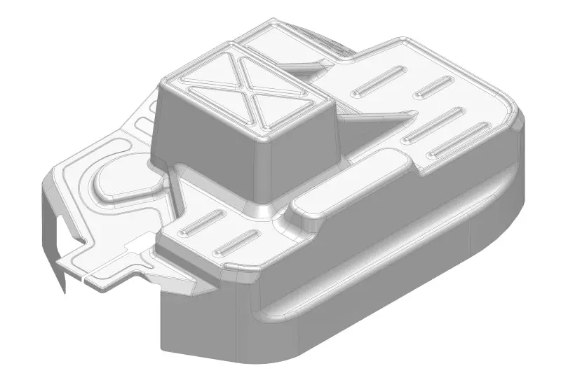 Corally - Team Corally Chassis Cover Polycarbonate Clear Cut Fits Dementor, Shogun, Kronos (1Pc) 1