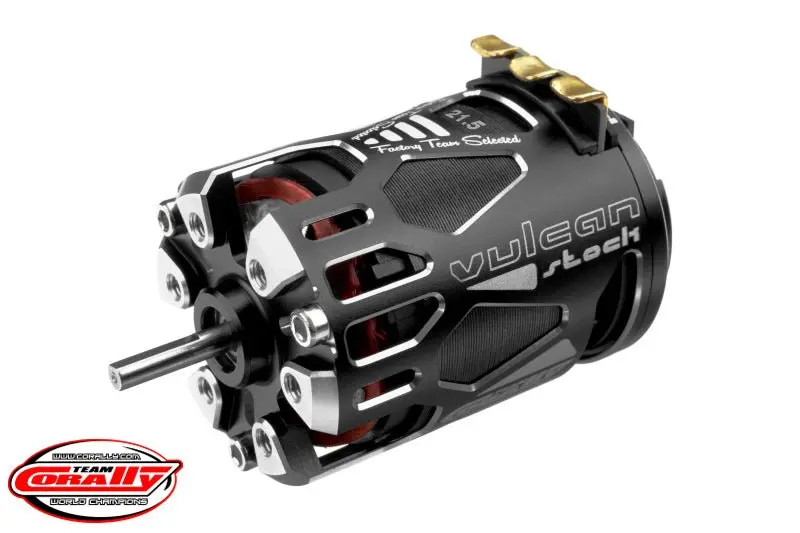 Corally - Vulcan Pro Stock 1/10 Sensored Brushless Motor 21.5T/1760Kv 1