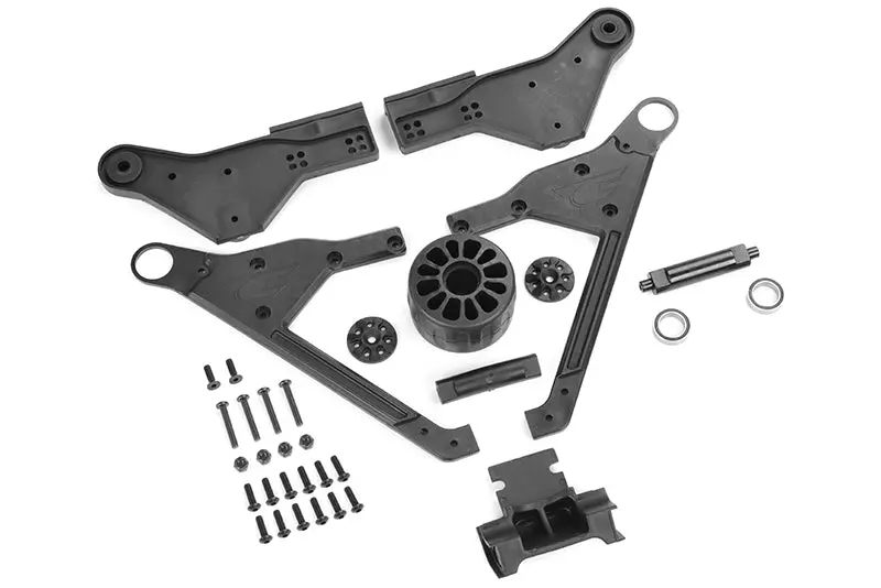 Corally - Wheelie Bar 2021 - 1 Wheel Version - Complete Set 1