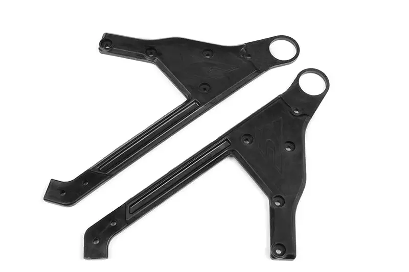Corally - Wheelie Bar Plate - Composite - Left & Right - 2 Pcs, Fits Dementor, Jambo 1