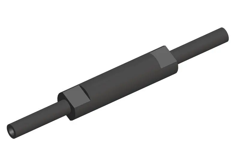 Corally - Wheelie Bar Wheel Axle - Steel - 1 Pc: Dementor 1