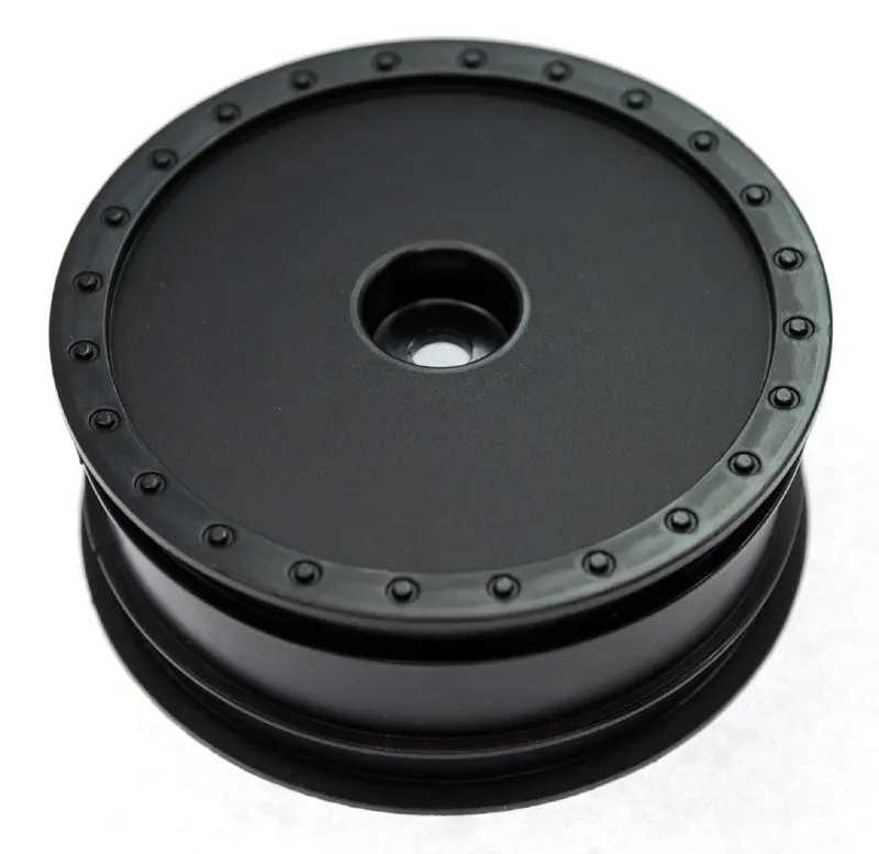 De Racing - Borrego Buggy Wheels For Assoc B6/Kyosho Rb6/Front/Black/4Pcs 1