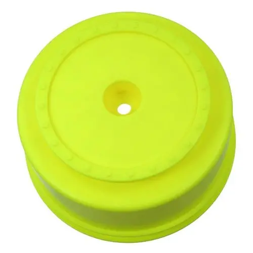 De Racing - Borrego Sc Wheels For Associated Sc5m - Sc10 - Prosc / +3Mm/ Yellow / 4Pcs 1