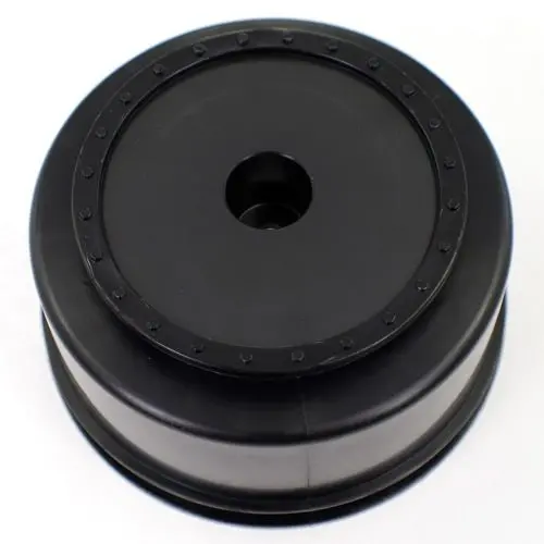 De Racing - Borrego Sc Wheels For Kyosho Ultima Sc / Hpi Blitz / Slash Rear - Slash 4X4 / Black / 4Pcs 1
