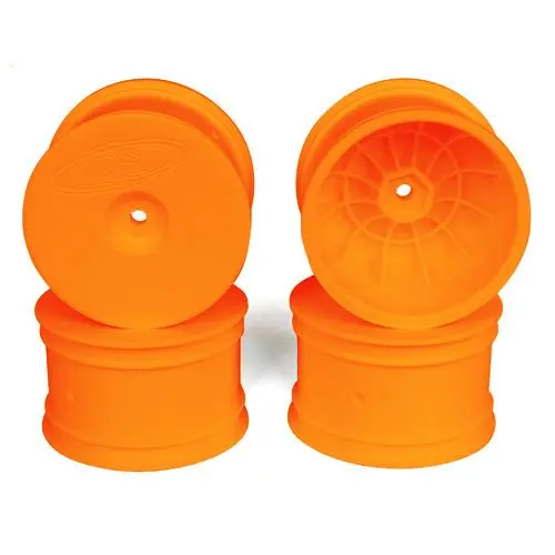 De Racing - Speedline Buggy Wheels For Associated B6.1 - B64 / Tlr 22 4.0 - 22-4 / Rear / Orange (4 Pcs) 1