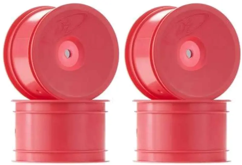 De Racing - Speedline Buggy Wheels For Associated B6.1 - B64 / Tlr 22 4.0 - 22-4 / Rear / Pink (4 Pcs) 1