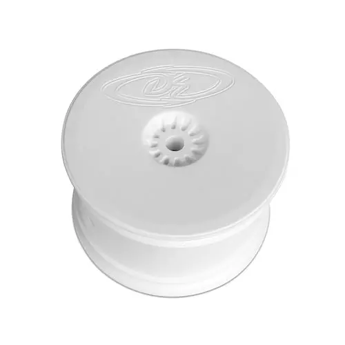 De Racing - Speedline Buggy Wheels For Associated B6 - B64 / Tlr 22 - 22-4 / Rear / White / 4Pcs 1