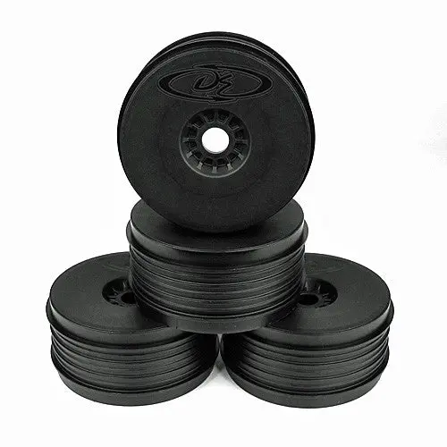 De Racing - Speedline Plus Buggy Wheels For 1/8 Buggy / Black 1