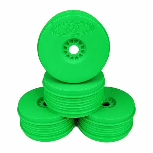 De Racing - Speedline Plus Buggy Wheels For 1/8 Buggy / Green 1