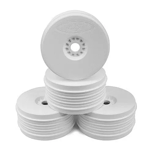 De Racing - Speedline Plus Buggy Wheels For 1/8 Buggy / White 1