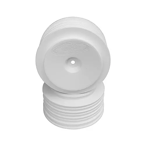 De Racing - Speedline Plus Sc Wheels-Assoc Sc5m-Sc10/+3Mm /White/4Pcs 1