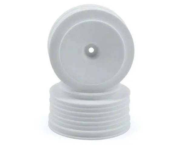 De Racing - Speedline Plus Sc Wheels For Kyosho Ultima Sc / Traxxas Slash Rear - Slash 4X4 / White / 4Pcs 1