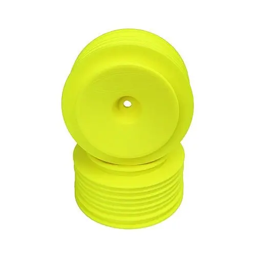 De Racing - Speedline Plus Sc Wheels For Kyosho Ultima Sc / Traxxas Slash Rear - Slash 4X4 / Yellow / 4Pcs 1