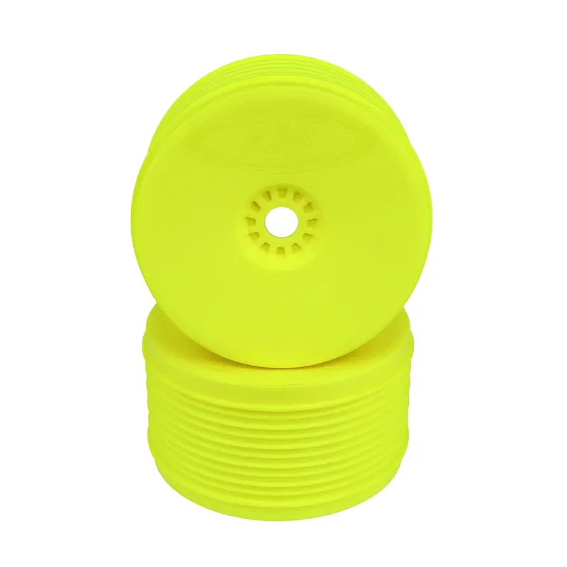 De Racing - Speedline Plus Truggy Wheels For 1/8 Truggy / Yellow / 4Pcs 1
