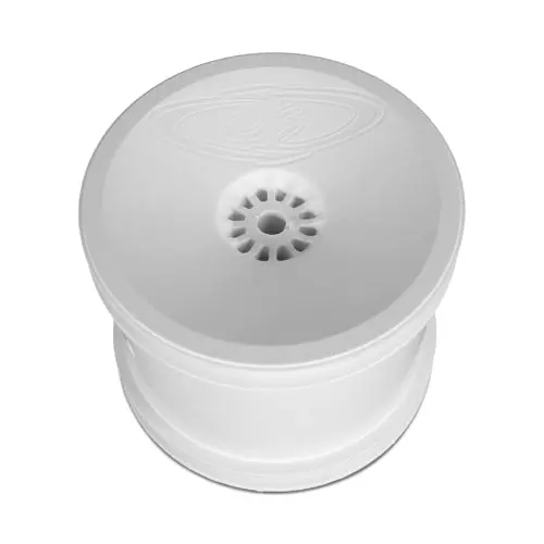 De Racing - Speedline St Wheels For Tlr 22T / White / 4Pcs 1