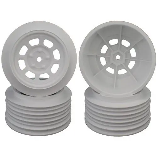 De Racing - Speedway Sc Wheels For Traxxas Slash Front White 1