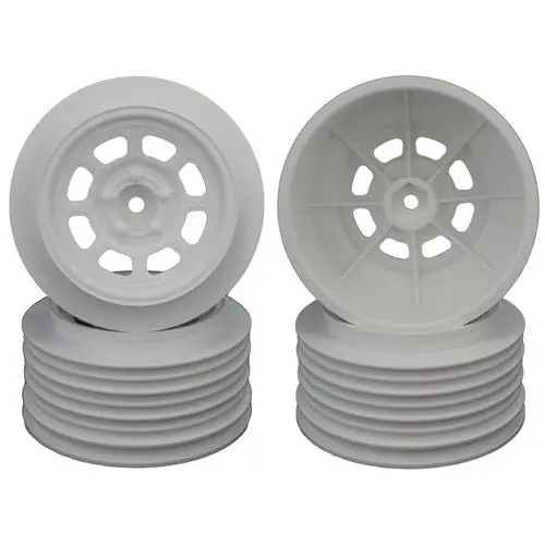 De Racing - Speedway Sc Wheels For Traxxas Slash Rear White 1