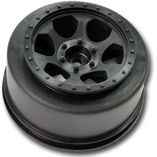 De Racing - Trinidad Sc Wheel For Traxxas Slash Front / Black / 4Pcs 1