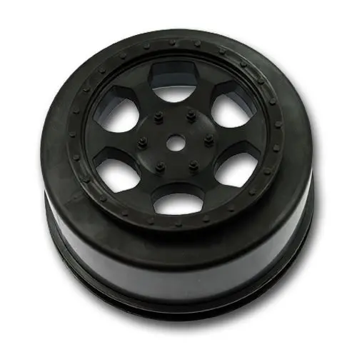 De Racing - Trinidad Sc Wheels For Associated Sc5m - Sc10 - Prosc / Black / 4Pcs 1
